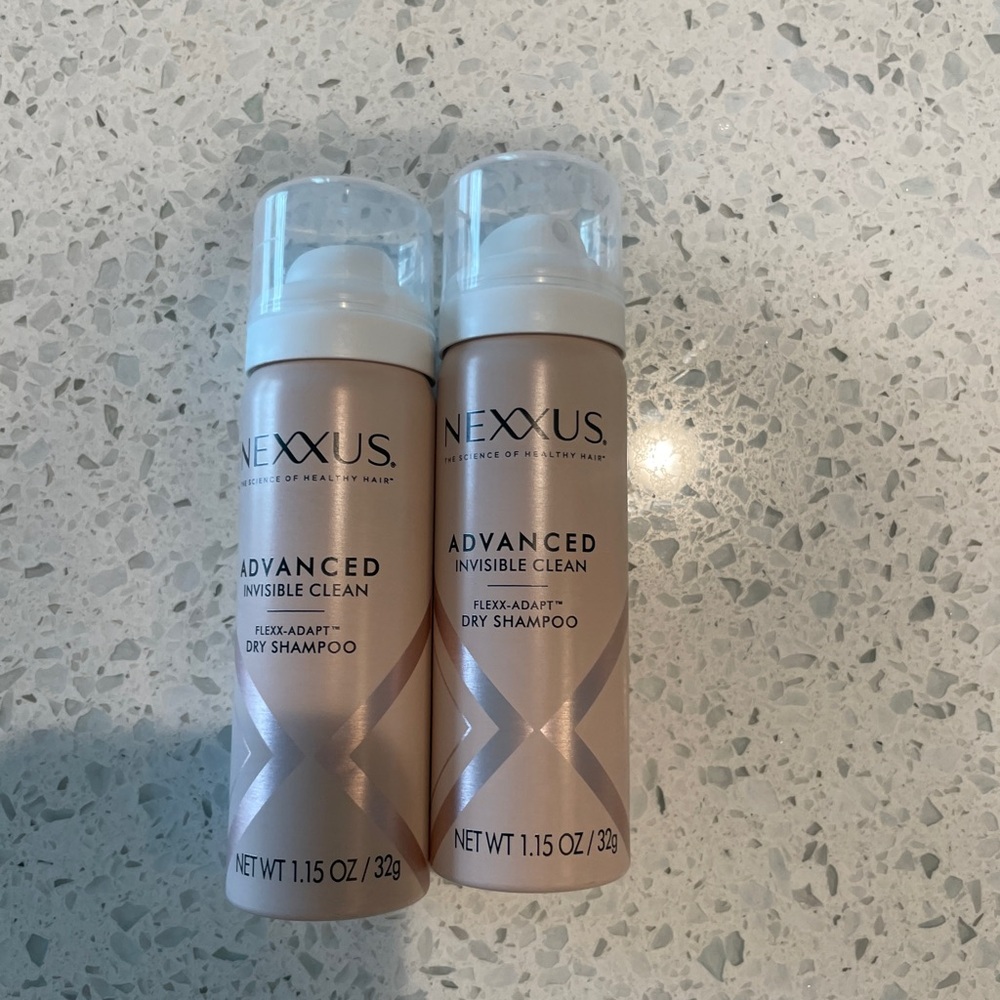 Nexxus Advanced Invisible Clean Dry Shampoo - 2 1.15oz cans